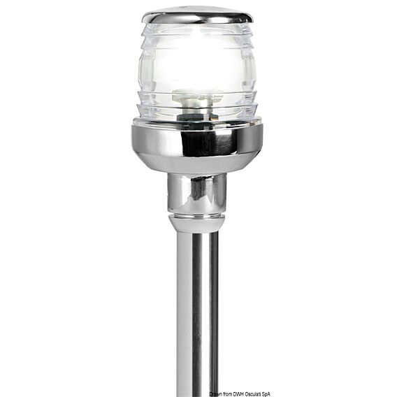 Osculati Pole light with EVOLED 360 light pull-out angular with SS base