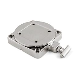 Low Profile Swivel Base, Stainless Steel