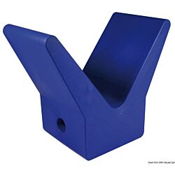 Blue Rubber Bow Stop 105 x 67 x 124 mm (x1)