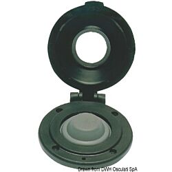 Footswitches for Windlass Electric Control-Grey Button; Black Body