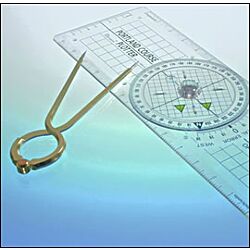 Portland Course Plotter Kit (S/BrassDividers)