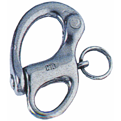 Snap Shackle with Fixed Eye - Stainless Steel AISI316