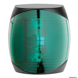 Sphera II LED Navigation Lights up to 20 m, Polycarbonate Body-Black-112,5° right green