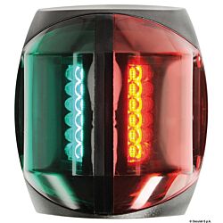 Sphera II LED Navigation Lights up to 20 m, Polycarbonate Body-Black-112,5° + 112,5° bicolour