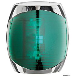 Sphera II LED Navigation Lights up to 20 m, Mirror-Polished Stainless Steel Body-112,5° right green