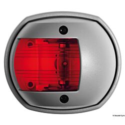 Sphera Design Navigation Lights up to 12 metres, RINA- and NMMA-certified-112,5° left red-Grey RAL 7042
