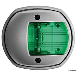 Sphera Design Navigation Lights up to 12 metres, RINA- and NMMA-certified-112,5° right green-Grey RAL 7042