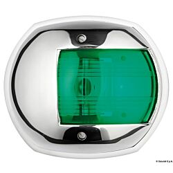 Maxi 20 Navigation Lights Made of Mirror-Polished AISI316 Stainless Steel-112,5° right green