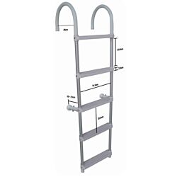 Aluminium Anti-Slip Boarding Ladders-5 Step