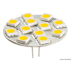 SMD LED Bulb, G4 Connection-Rear-12 LED Lights