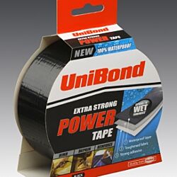 Ubond Power Tape Black 50x25m