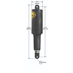 101 Standard Actuator 2-1/4" (5.715 cm) Stroke: 12-Volt