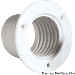 Bush to Joint Pipe-White Plastic