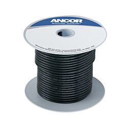 Tinned Copper Wire-Black-12AWG (3mm²)-100ft