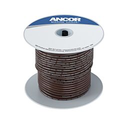 Tinned Copper Wire - 250ft-Brown-16AWG (1mm²)