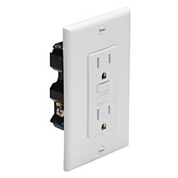 GFCI Receptacle, White