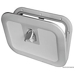 FLUSH Inspection Hatch, CE-Grey RAL 7042-375x375 mm