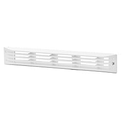 Plastic Rectangular Vents (White)-ABS