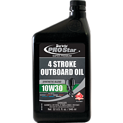 Pro Star® Super Premium Synthetic Blend 4 Stroke Outboard Oil