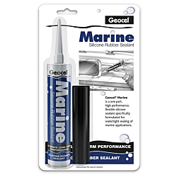 Geocel Marine Silicone Rubber Sealant Blister Pack 78g Clear