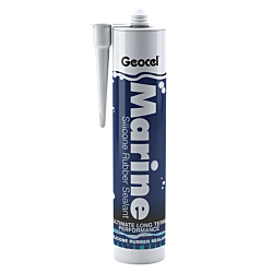 Geocel Marine Silicone Rubber Sealant 310ml Clear