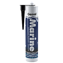 Geocel Marine Silicone Rubber Sealant 310ml Black