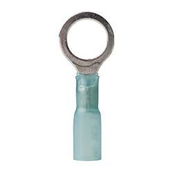 Heat Shrink Ring Terminals, x25 Pack-16/14AWG (1-2mm²)-3/8" (Ø9,5mm)