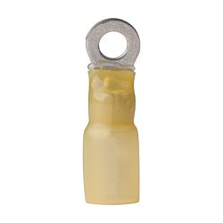 Heat Shrink Ring Terminals, x25 Pack-12/10AWG (3-5mm²)-5/32" (Ø3,9mm)
