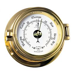 4.5" Models, Solid Brass Case-4.5" barometer