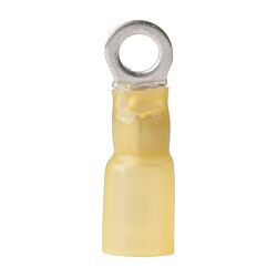 Heat Shrink Ring Terminals, x25 Pack-12/10AWG (3-5mm²)-3/16" (Ø4,8mm)