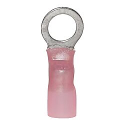 Heat Shrink Ring Terminals, x25 Pack-8AWG (8mm²)-3/8" (Ø9,5mm)