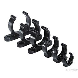 Heavy duty plastic clip (10 Pack)-Black-25mm