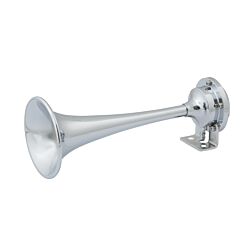 12V Chrome Plated Single Trumpet Mini Air Horn