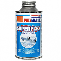 PVC 'Superflex' Flexible Paint - 500ml Tin Orange