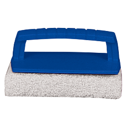 Scrub Pad with Handle – Fine (White)