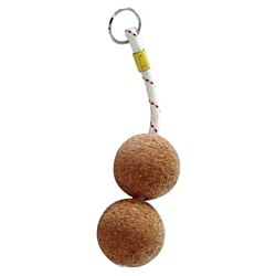 Buoyant Keyrings-Key Holder 2 Cork Balls
