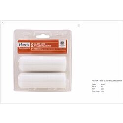 Taskmasters Mini Gloss Roller Sleeves - 2 Pack