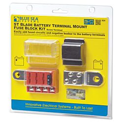 ST Blade Battery Terminal Mount Fuse Block Kit
