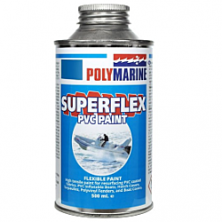 PVC 'Superflex' Flexible Paint - 500ml Tin Blue