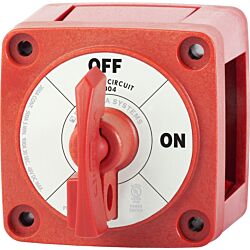 Single Circuit ON-OFF with Locking Key - Red