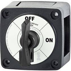 Single Circuit ON-OFF with Locking Key - Black