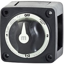 m-Series Mini Selector Battery Switch - Black