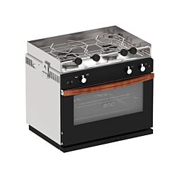Allure gas cooker 2 burners + oven + grill