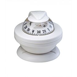 Offshore 55 Compass-White card, white flange