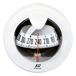 Offshore 75 Compass, Flushmount-Flushmount/dashboard vertical or inclined-WHITE (card & flange)