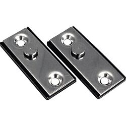 Fixing Plates with Trunnion Nut, for Brackets 12586 & 12587 (Pack of 2) 