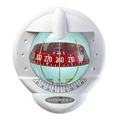 Contest 101 Compass-Vertical Bulkhead-White (Red Card)