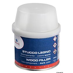 Filler Bicomponent Wood Coloured 150ml-Dark (RAL 8028)