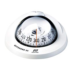 Offshore 95 Compass-Flushmount-White (White Conical Card)
