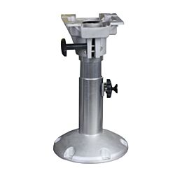 Aluminium Adjustable  Boat Seat Pedestal 13”-17”